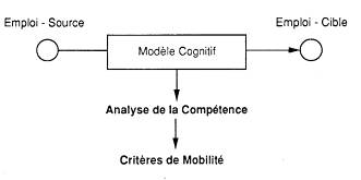 Figure 8 : L’analyse de la mobilité dans le modèle cognitif