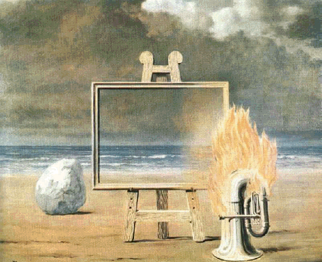 Magritte – The fair captive, 1947
