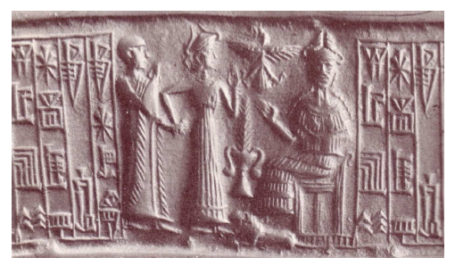 Figure 19- Inanna-Ishtar (d’après Wolkstein 1989 : 52, 189)