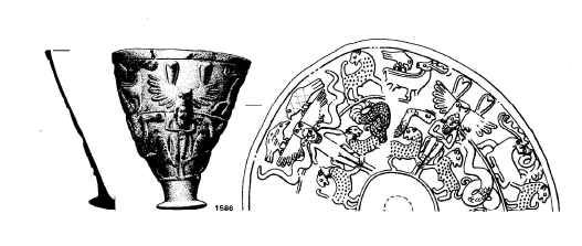 Figure 71- Coupe provenant d’Uruk (d’après Müller-Karpe 1993 : tafel 146)