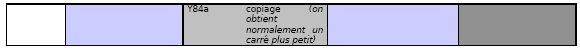 Figure 15 : Extrait 1 de transcription montrant une opération non langagière et son référent