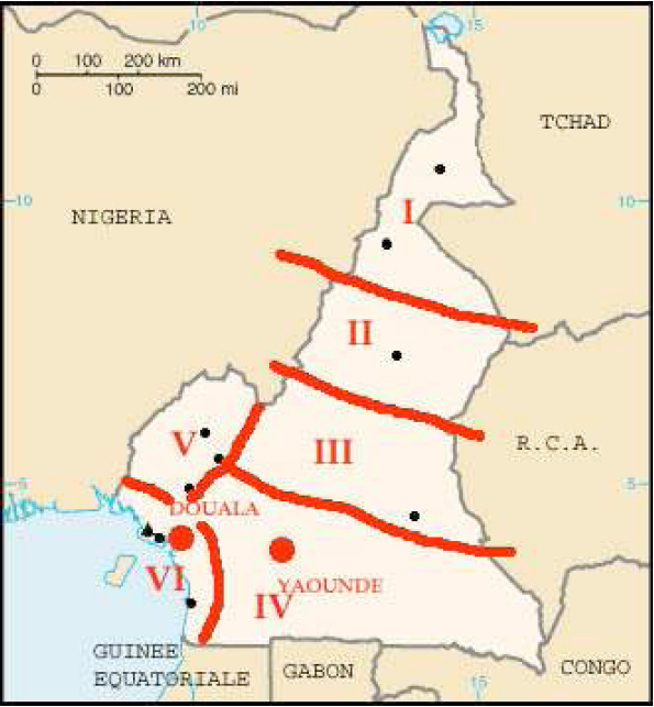 Figure 10 : Faciès du paludisme au Cameroun
