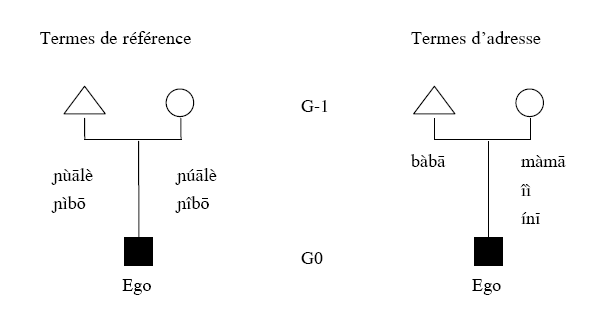 Figure 47. Schéma de termes en concurrence