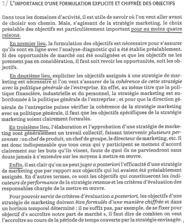 Extrait de Mercator-Théorie et Pratique du Marketing, 7e Edition Dalloz. Paris, 2003. pp. 840-841.