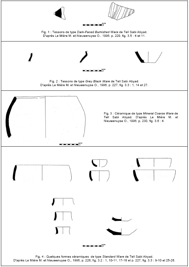 PLANCHE 2.26 : Production céramique des niveaux 11-7 de Tell Sabi Abyad (Syrie).