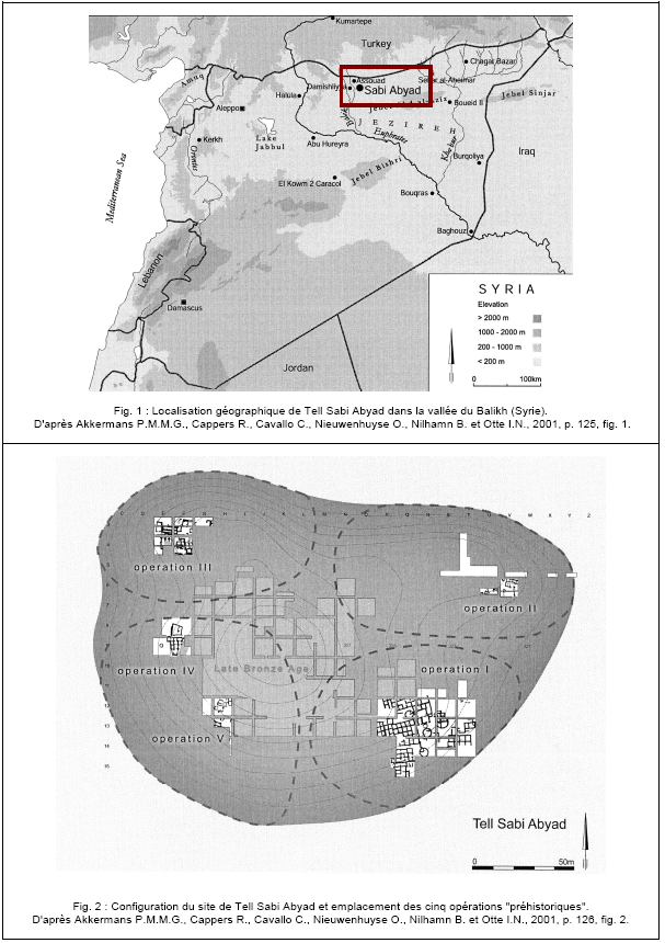 PLANCHE 2. 25 :Tell Sabi Abyad (Syrie).