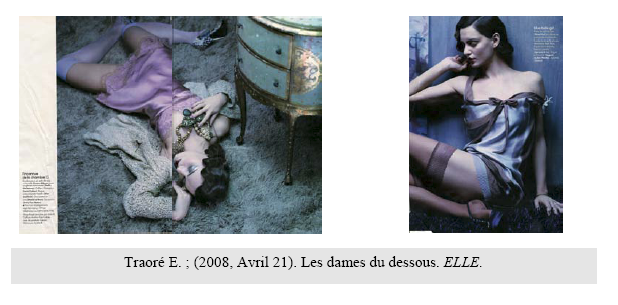 Image 14 : Mises en scène à dominante intime dans ELLE.