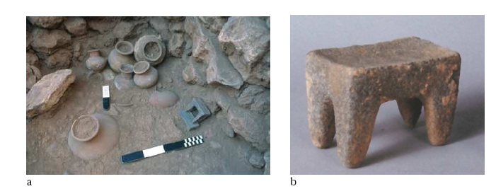 Figure 24- Le mobilier : a- tombe 1, Umm el-Marra (d’après 