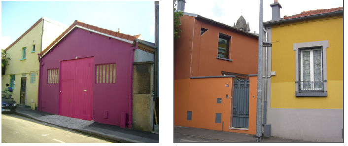 Figure 4-9 : Des locaux d’activité et des maisons de ville rénovés (mai 2008)
