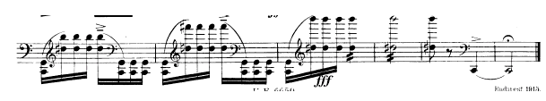 Exemple n°18 : Z. KODALY, 