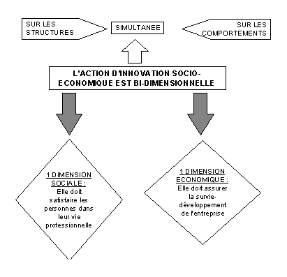 Figure n° 43 : Les composantes d’une action d’innovation 