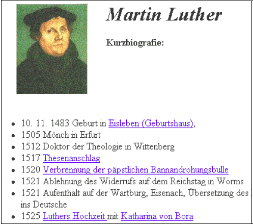Figure 21 : c.v. de Martin Luther