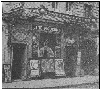 Illustration 15. Façade du cinéma Moderne, dans le quartier Bellecour, en 1926