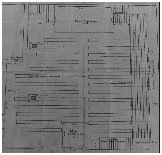 Illustration 10. Plan du cinéma Palace-Perrache en 1916
