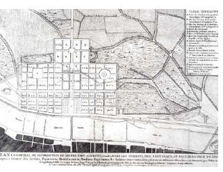 Fig. 25. Plan Morand (1780).