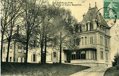 Figure 55-La demeure de Gabriel Bargillat , à La Tour-du-Pin .