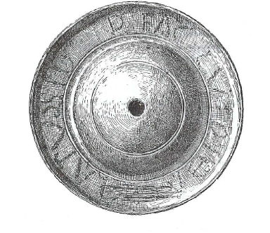 Fig. 3: Crotale dedicated to the goddess Clutoiθa from Etang-sur-Arroux (Saône-et-Loire). 