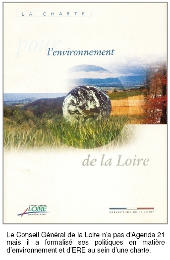 Figure 20 : Charte pour l’environnement du département de la Loire