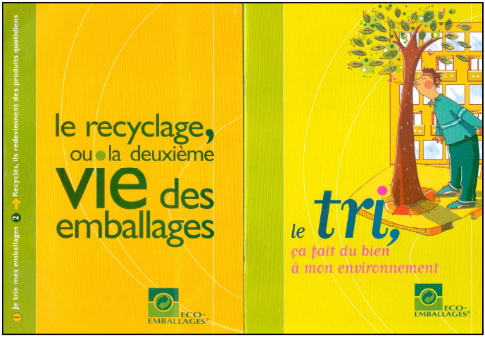 Figure 37 : Brochure d’Eco-emballages, exemple de support de communication et d’informations