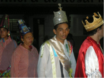 Figura 11: Representação de Reis na dança Boi de Reisado em Quixeramobim