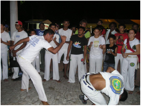 Figura 13: Capoeira por ocasião da festa de Santo Antônio