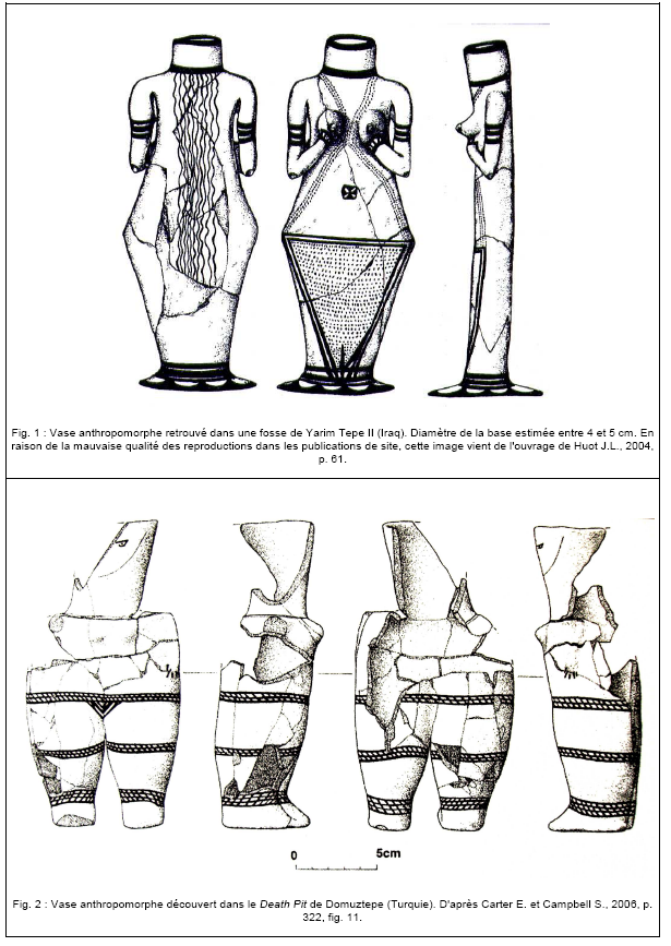 PLANCHE 4.7 : Vases anthropomorphes.