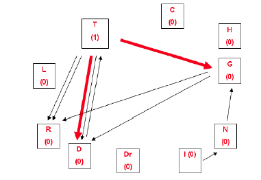 Figure 64 : Schéma des parcours sémiotiques des candidats au CRPE 