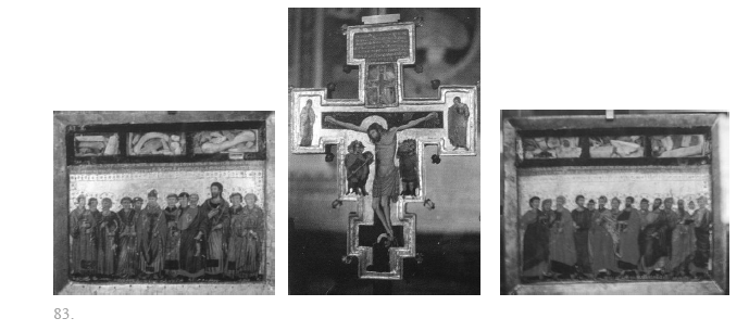 Fig. 83 : Tableaux-reliquaires, Maître de Sant’Alò, XIII