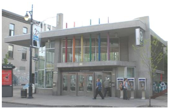 La station de métro Beaudry, au cœur du Village.