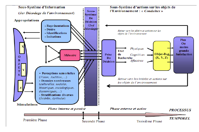 Figure 15 : Modèle général des relations « Cognition-Conation » (Martin, 2005)