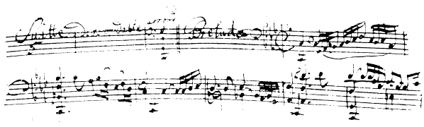 Exemple n°132 : J.S. BACH, 