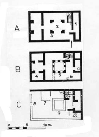 Fig. 18 : Une maison dans le Qar de Nesrat, Tafilalt.  