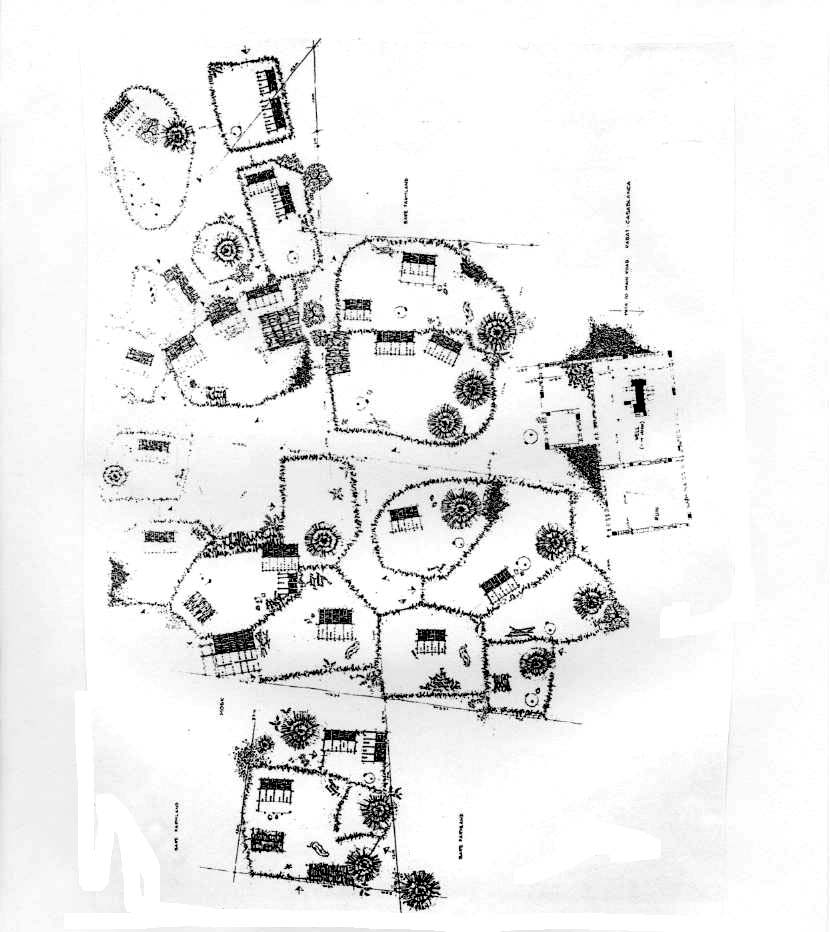 Fig. 35 : Plan d’un village de 