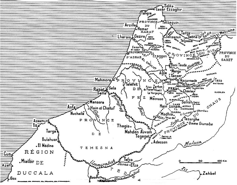Fig. 51  b et b: Cartes du Maroc au 16