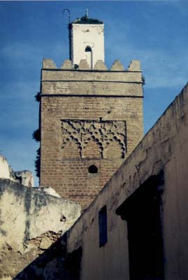 Fig. 79 : Le minaret almohade de Safi.  