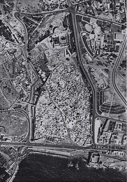 Fig. 136 : Photo aérienne de la Médina de Safi. 