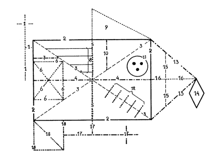 Figure 24 : Figure Complexe de Rey-Osterrieth (ECPA, 1959, p.10)