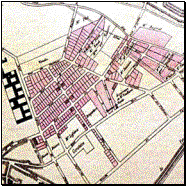 image 2. Détail des parcelles prévues pour le lotissement de la plaine de Vanves, circa 1880.