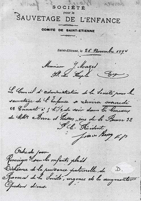 bulletin de souscription de Henri Déchaud (28 mai 1895), 