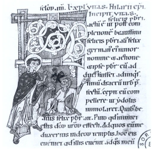 Planche 38 : Félix, Passionnaire de Weissenau (v. 1200), Genève, Bibliothèque Bodmeriana, 
