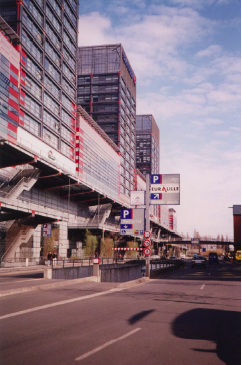 Lille : « Euralille et son parc de stationnement »