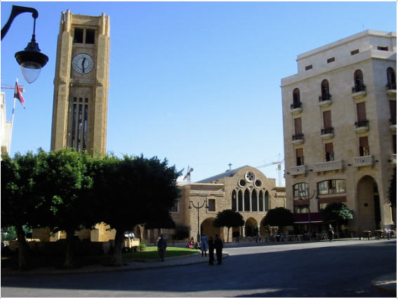 Figure 106. Place de l’Etoile, Centre-Ville de Beyrouth.  