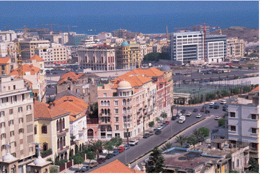 Figure 115. Centre-ville de Beyrouth : nouveaux bâtiments  