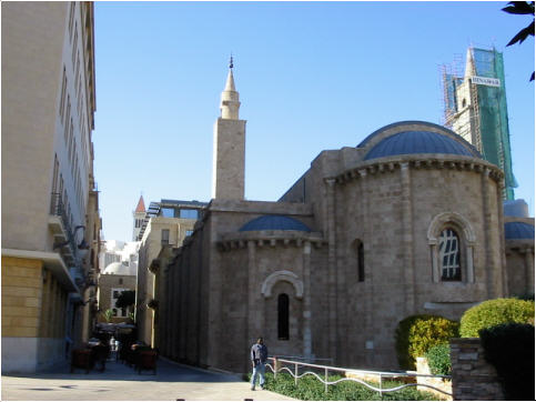 Figure 21. La grande Mosquée Omari ( ex- cathédrale St Jean des Croisés)  