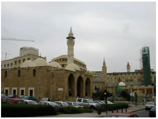 Figure 26. La Mosquée de l’Emir Mansour Assaf : centre-ville de Beyrouth  