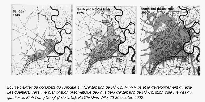 Illustration 15 : Les schémas directeurs d'Hô Chi Minh Ville