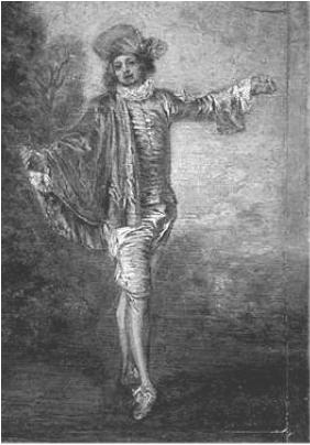 Figure 34 : « L'Indifférent, de Watteau »