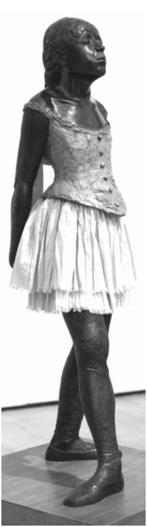 Figure 41 : E. DEGAS. Petite danseuse de 14 ans.