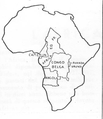 Carte 1 : le Congo en Afrique 